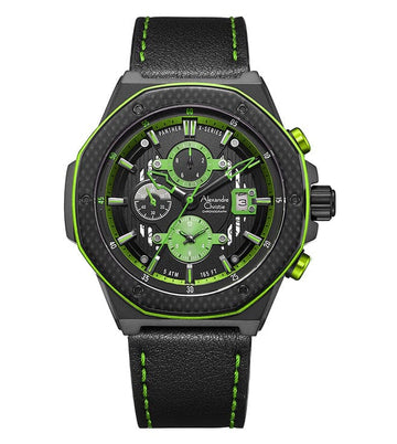 ALEXANDRE CHRISTIE Panther X Series 6600 MCL Chronograph Watch for Men 6600MCLIPBAGN - Kamal Watch Company