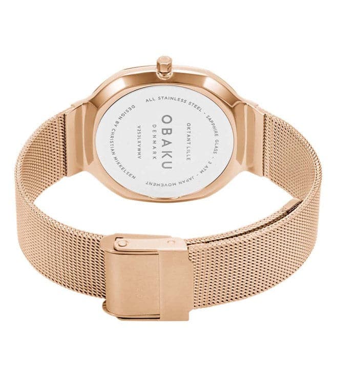 OBAKU Oktant Lille Rose V253LXVWMV - Kamal Watch Company