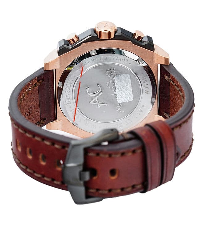 ALEXANDRE CHRISTIE 9601MCLBRBA New Chronograph Watch for Men - Kamal Watch Company