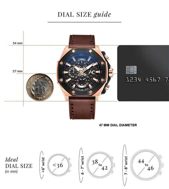 ALEXANDRE CHRISTIE 9601MCLBRBA New Chronograph Watch for Men - Kamal Watch Company