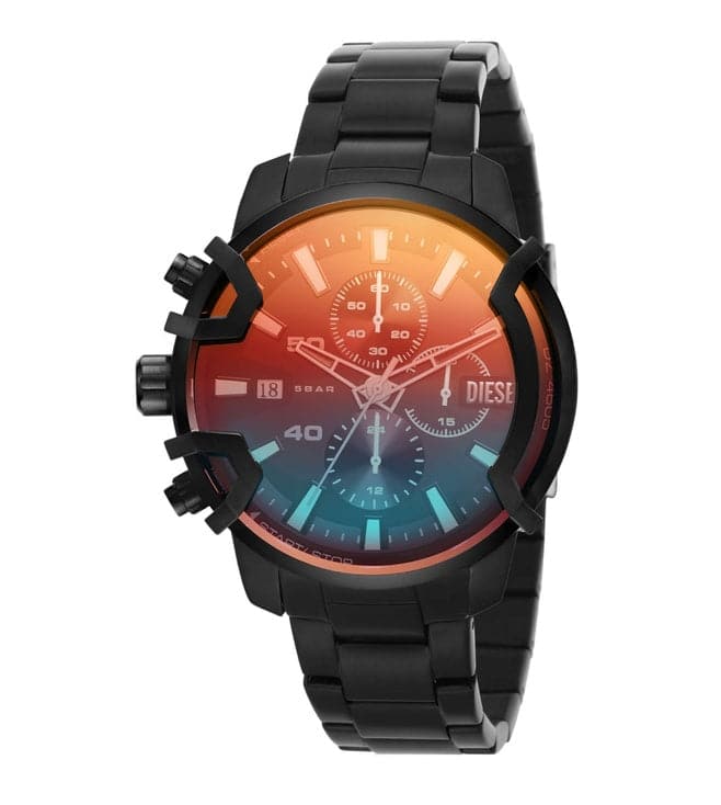 DIESEL DZ4605 Griffed Chronograph Analog Watch for Men - Kamal Watch Company