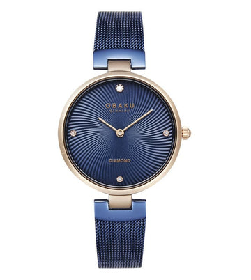OBAKU Genuine Diamond Ocean V256LXVLML-DD - Kamal Watch Company