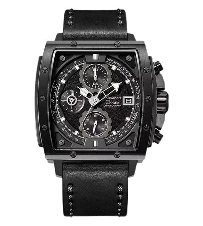 ALEXANDRE CHRISTIE 6376MCLIPBA Latest Chronograph Watch for Men-6476MCBBRBA - Kamal Watch Company