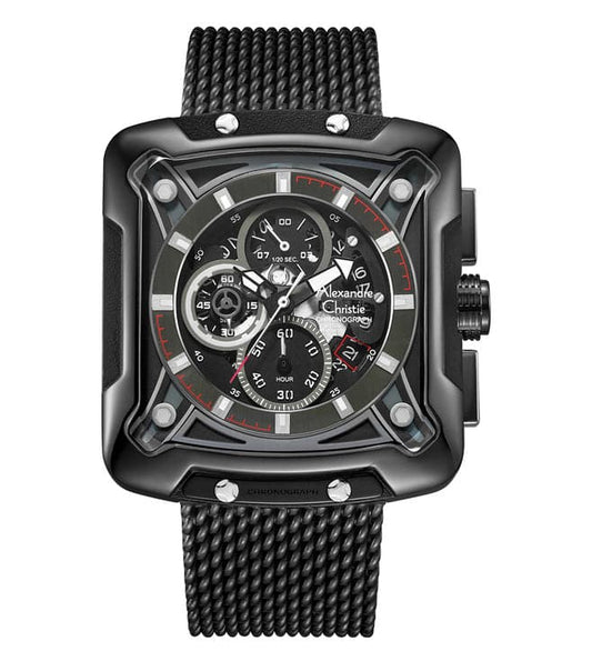 ALEXANDRE CHRISTIE 3030MCBIPBA Chronograph Watch for Men- - Kamal Watch Company