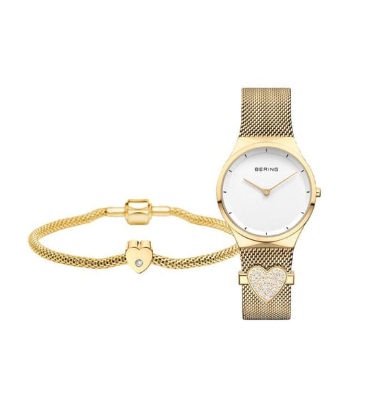 BERING 12131-339-Combo Classic Watch for Women With Bracelet - Kamal Watch Company