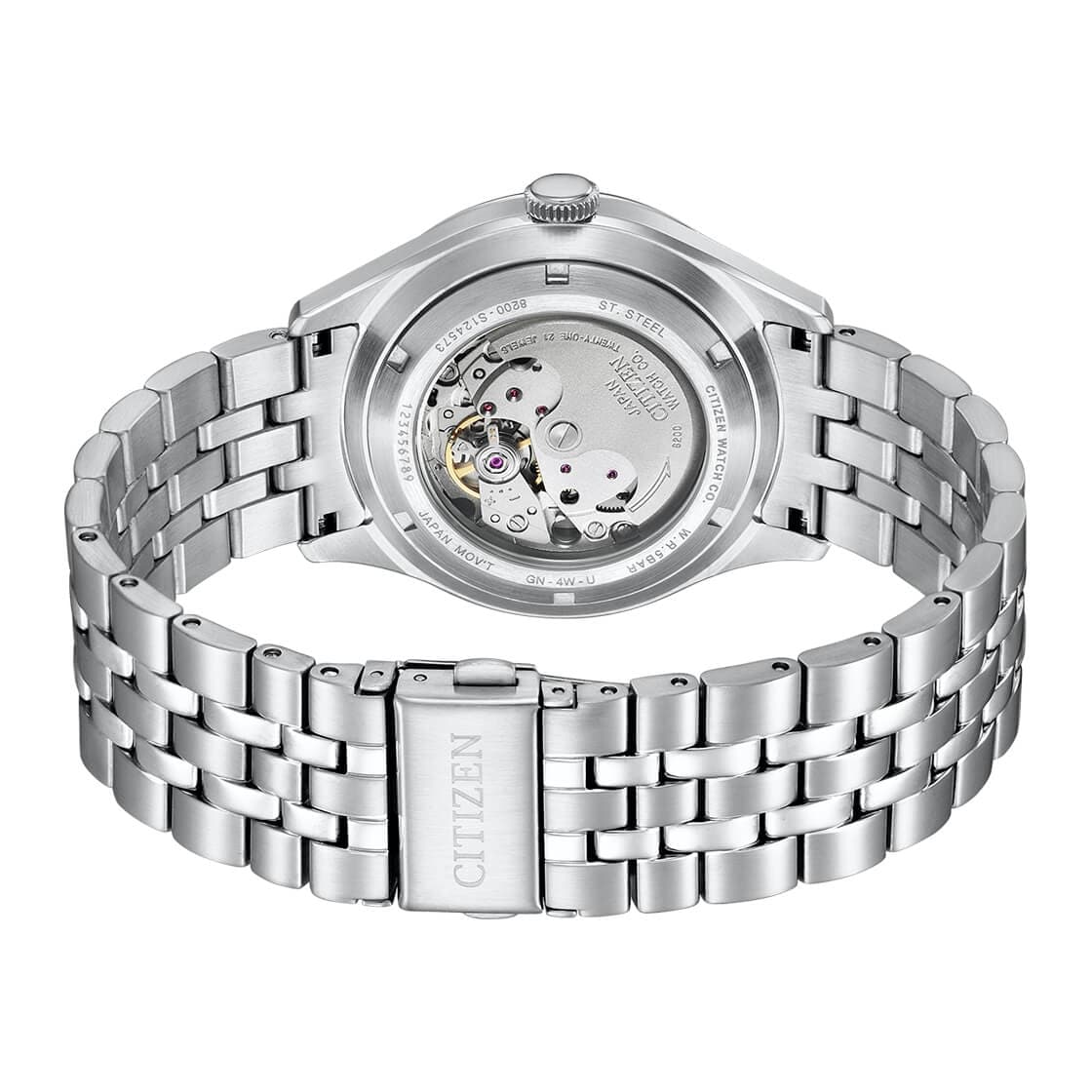 CITIZEN AUTOMATIC GENTS WATCH BLUE DIAL - NH8390-71L - Kamal Watch Company