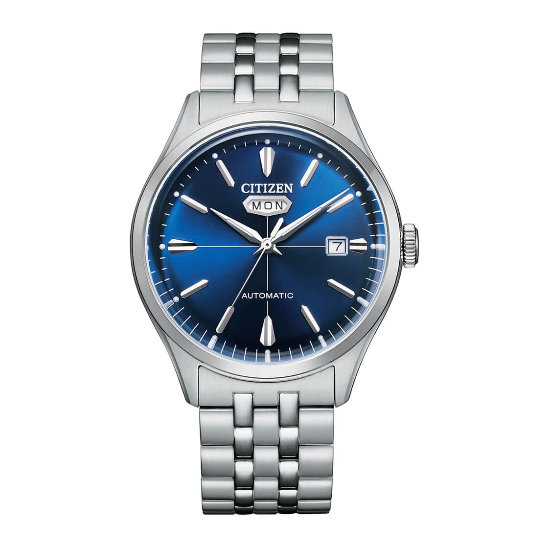 CITIZEN AUTOMATIC GENTS WATCH BLUE DIAL - NH8390-71L - Kamal Watch Company