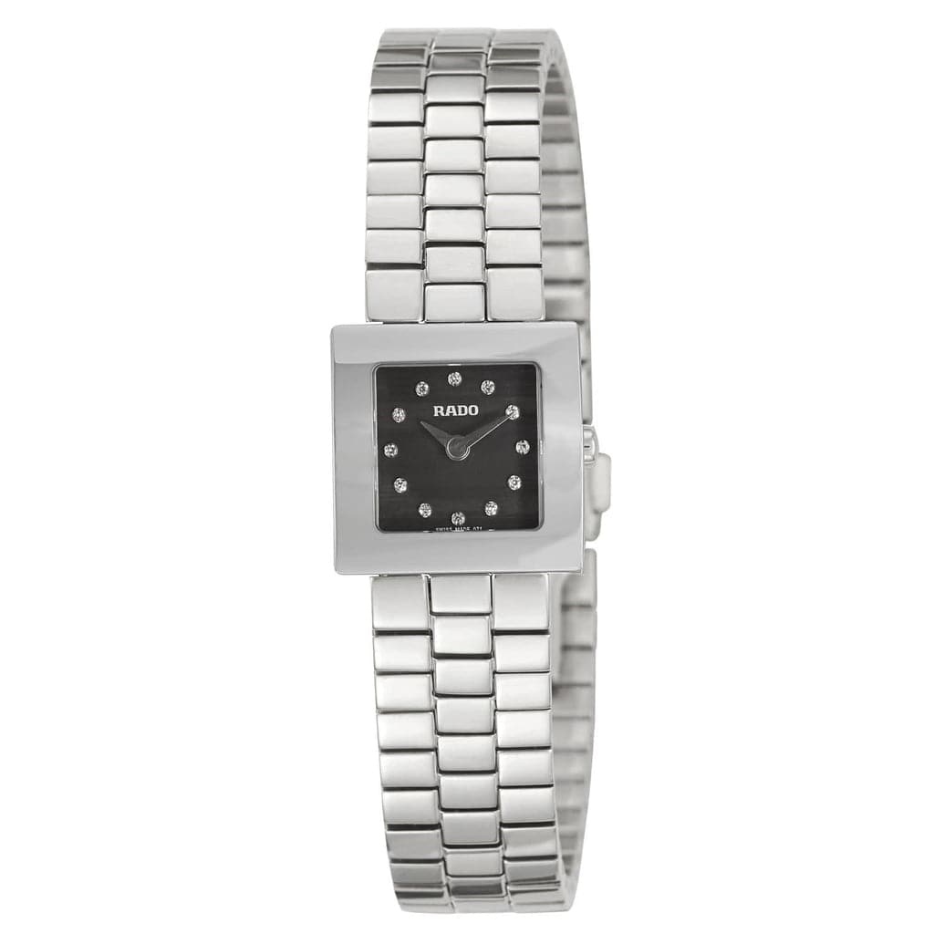Rado Diastar Quartz Black Dial Women's Watch - Kamal Watch Company