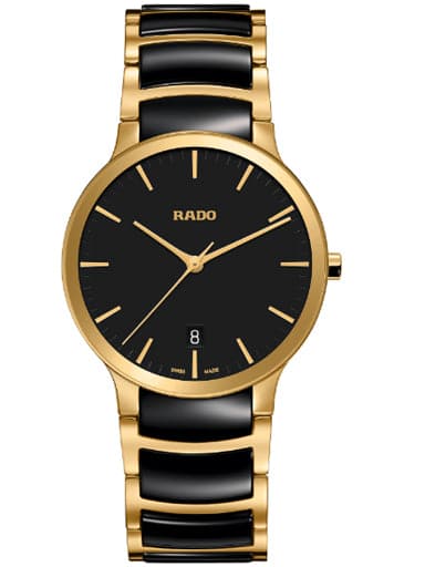 Rado Centrix Ceramic & Stainless Steel Men Watch - Kamal Watch Company