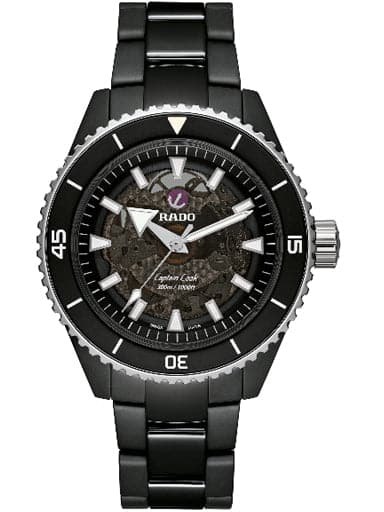 Rado Captain Cook Automatic High Tech Ceramic Watch - Kamal Watch Company