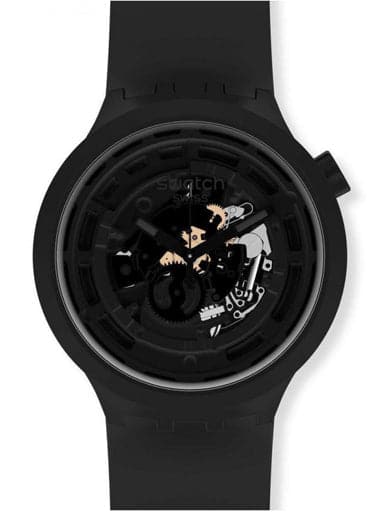 SWATCH BIOCERAMIC C-BLACK SB03B100 - Kamal Watch Company