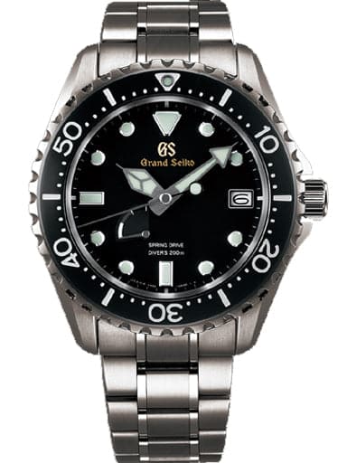 Grand Seiko 2017 Sport Men Date Quartz Black Dial Watch - Kamal Watch Company