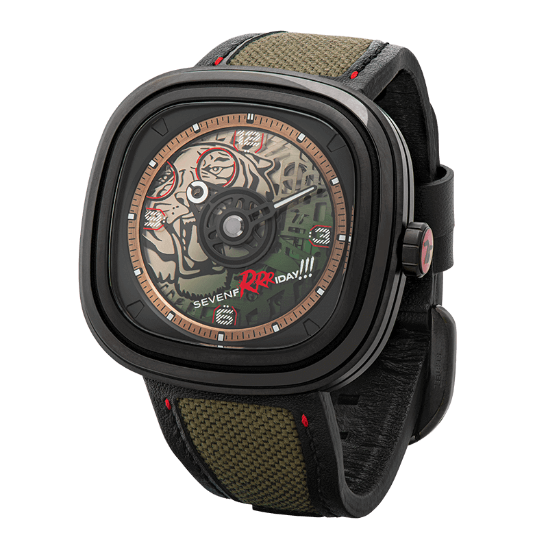 SEVENFRIDAY T3/04 GREEN TIGER - Kamal Watch Company