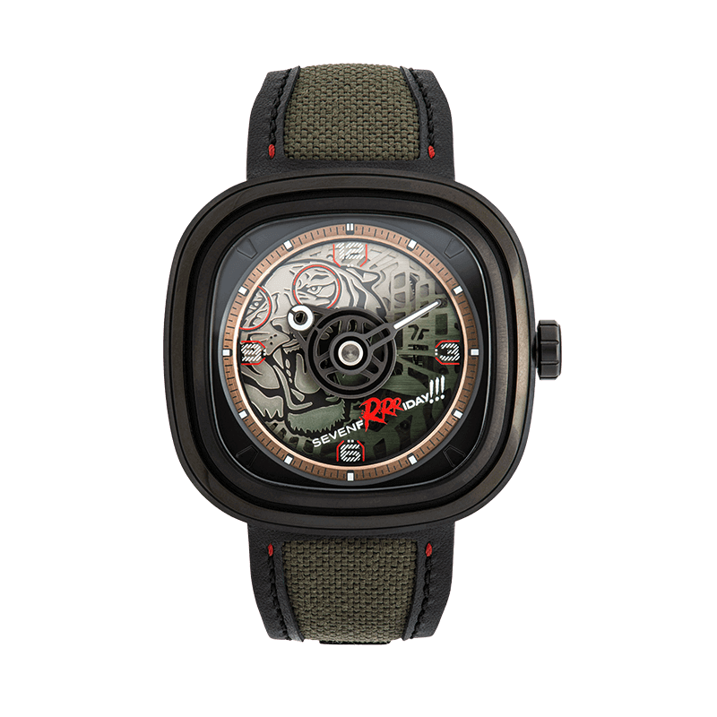 SEVENFRIDAY T3/04 GREEN TIGER - Kamal Watch Company