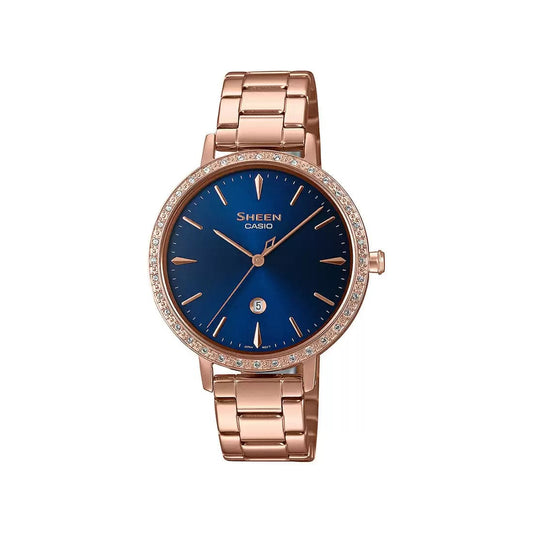 Casio SHE-4535YPG-2AUDF(SH230) Sheen Slim Sapphire - Kamal Watch Company