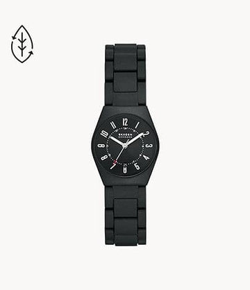 SKAGEN Grenen Lille Ocean Three-Hand Date Caviar #tide ocean material® Watch SKW3033 - Kamal Watch Company