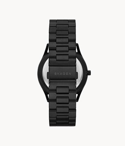 SKAGEN Holst Three-Hand Date Midnight Stainless Steel Watch SKW6845I - Kamal Watch Company