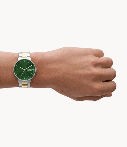 Skagen Ancher Three-Hand Date Two-Tone Stainless Steel Watch SKW6859I - Kamal Watch Company
