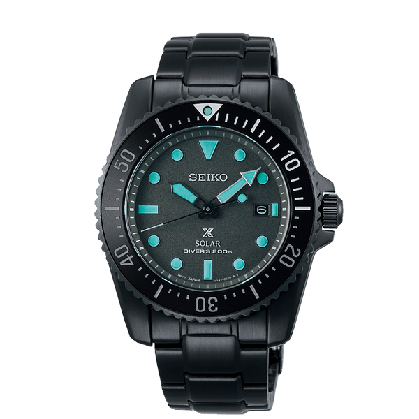 SEIKO LIMITED EDITION PROSPEX ‘BLACK SERIES’ SOLAR DIVER’S 1965  RE-INTERPRETATION SNE587P1