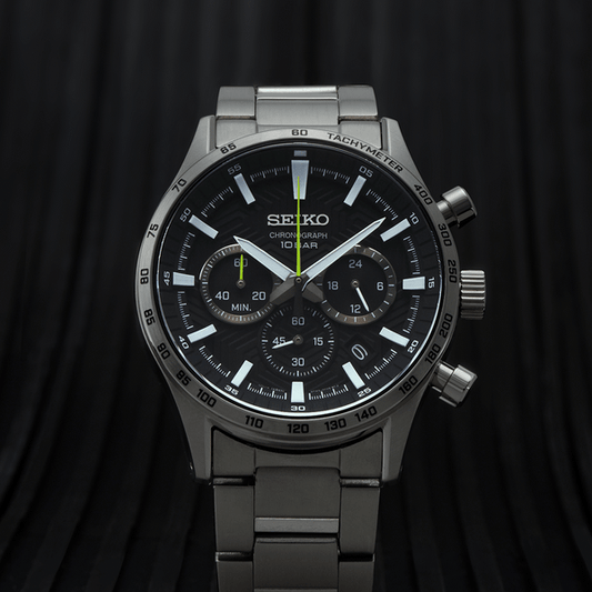 SEIKO DRESS CHRONOGRAPH WATCH - SSB413P1 - Kamal Watch Company