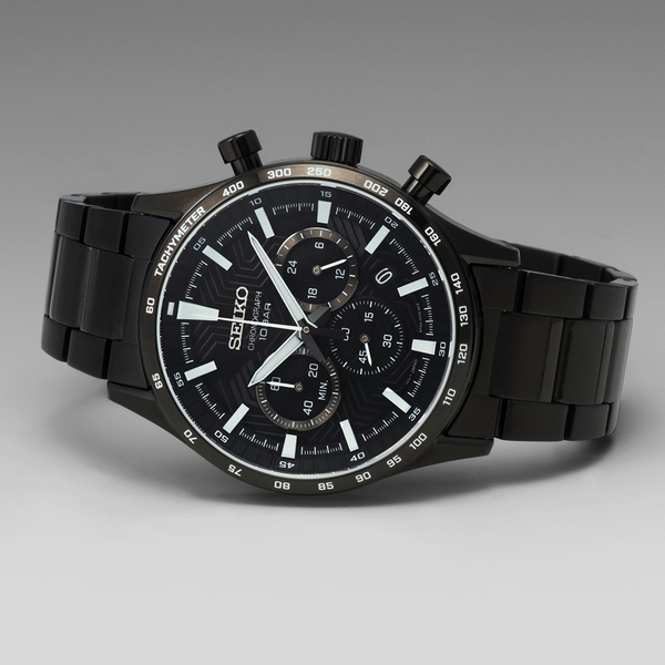 SEIKO DRESS CHRONOGRAPH WATCH - SSB415P1 - Kamal Watch Company