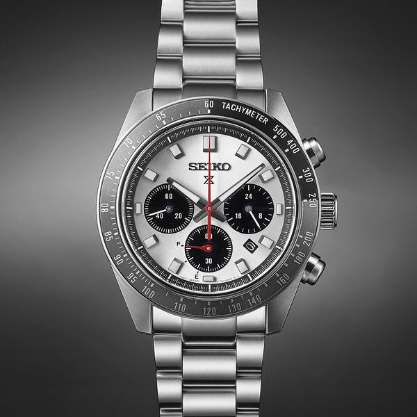 SEIKO PROSPEX SPEEDTIMER ‘GO LARGE’ SOLAR CHRONOGRAPH - SSC911P1 - Kamal Watch Company