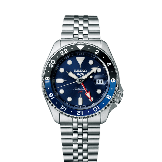 SEIKO 5 SPORTS ‘BLUEBERRY’ GMT SKX RE-INTERPRETATION - SSK003K1 - Kamal Watch Company