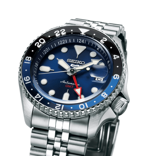 SEIKO 5 SPORTS ‘BLUEBERRY’ GMT SKX RE-INTERPRETATION - SSK003K1 - Kamal Watch Company