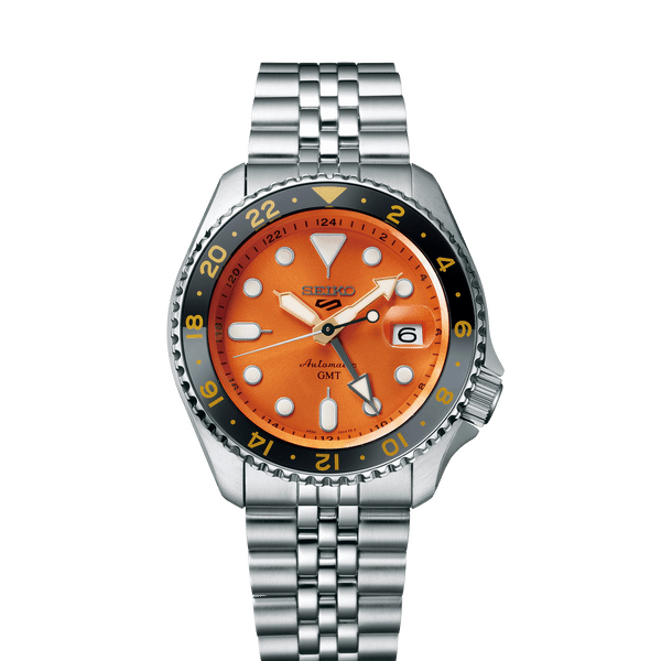 SEIKO 5 SPORTS ‘MIKAN ORANGE’ GMT SKX RE-INTERPRETATION - SSK005K1 - Kamal Watch Company