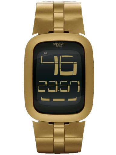 SWATCH CLASSIC GOLD BUMP SURC101 - Kamal Watch Company