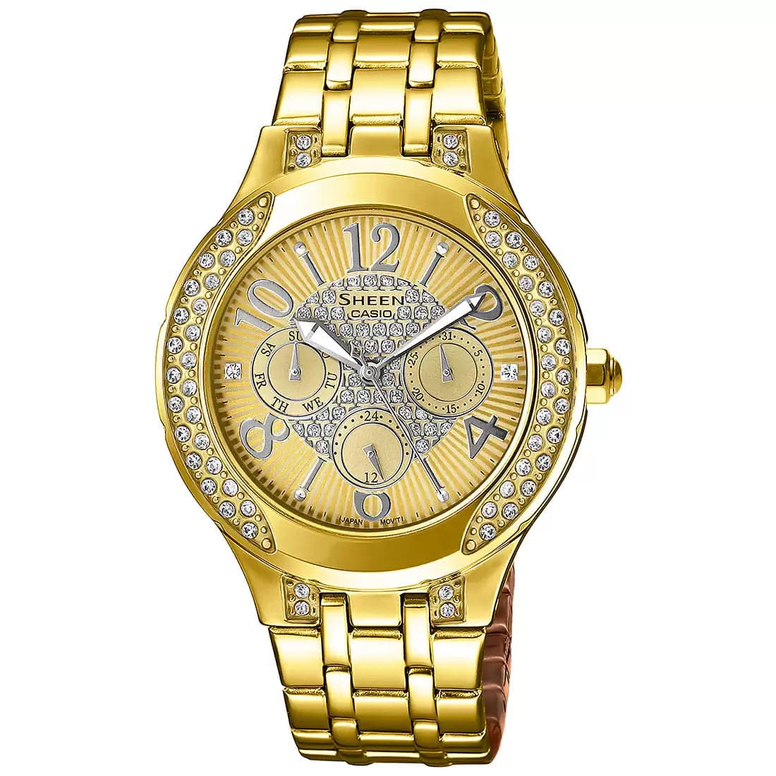 Casio Sheen Gold Women's Watch - Kamal Watch Company