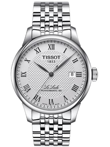 Tissot Le Locle Powermatic 80 Automatic Silver Dial Men's Watch - Kamal Watch Company