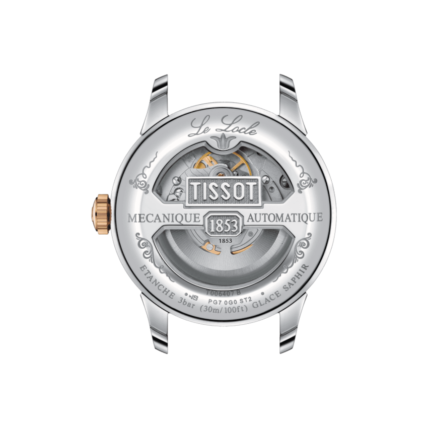 TISSOT LE LOCLE POWERMATIC 80 OPEN HEART T006.407.22.033.02 - Kamal Watch Company