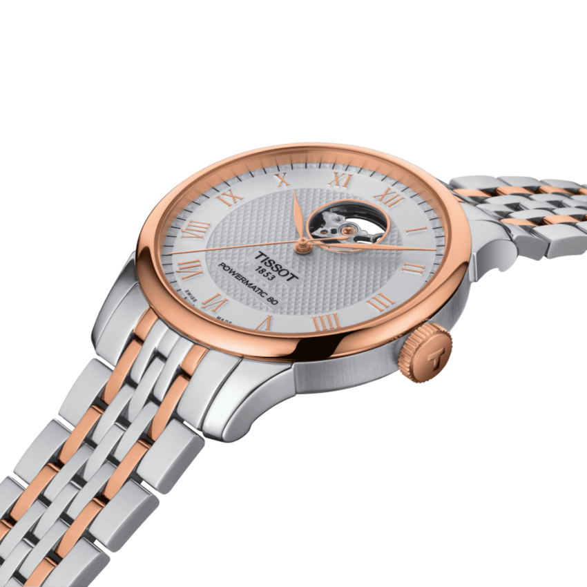 TISSOT LE LOCLE POWERMATIC 80 OPEN HEART T006.407.22.033.02 - Kamal Watch Company
