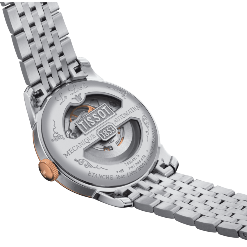 TISSOT LE LOCLE POWERMATIC 80 OPEN HEART T006.407.22.033.02 - Kamal Watch Company
