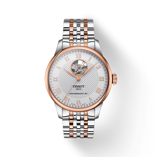 TISSOT LE LOCLE POWERMATIC 80 OPEN HEART T006.407.22.033.02 - Kamal Watch Company