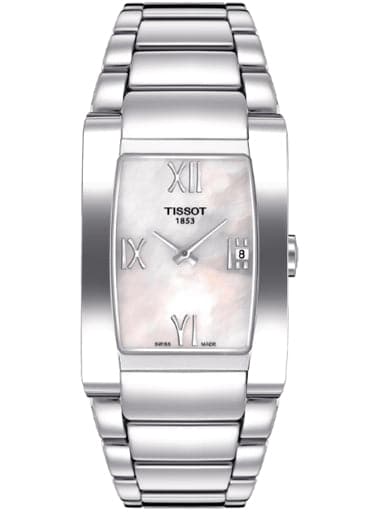 Tissot T-Trend Generosi-T White MOP Dial Women's Watch - Kamal Watch Company