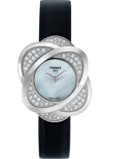 Tissot Women's T-Trend Collection Precious Flower Diamond Watch T03.1.125.80 - Kamal Watch Company