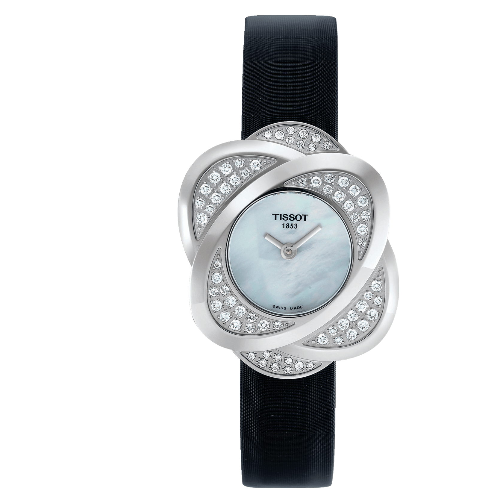 Tissot Women's T-Trend Collection Precious Flower Diamond Watch T03.1.125.80 - Kamal Watch Company