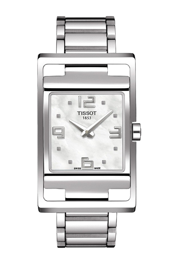 TISSOT My-T Open Steel Mother of Pearl Dial Ladies Watch T032.309.11.117.00 - Kamal Watch Company