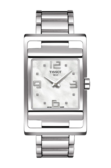 TISSOT My-T Open Steel Mother of Pearl Dial Ladies Watch T032.309.11.117.00 - Kamal Watch Company