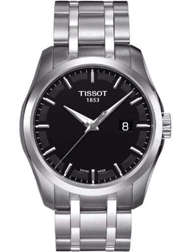 Tissot Couturier Black Dial Men's Watch - Kamal Watch Company