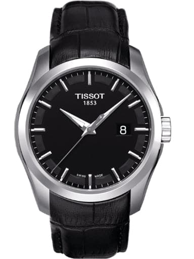Tissot T-Classic Couturier Men's Black Dial Watch - Kamal Watch Company