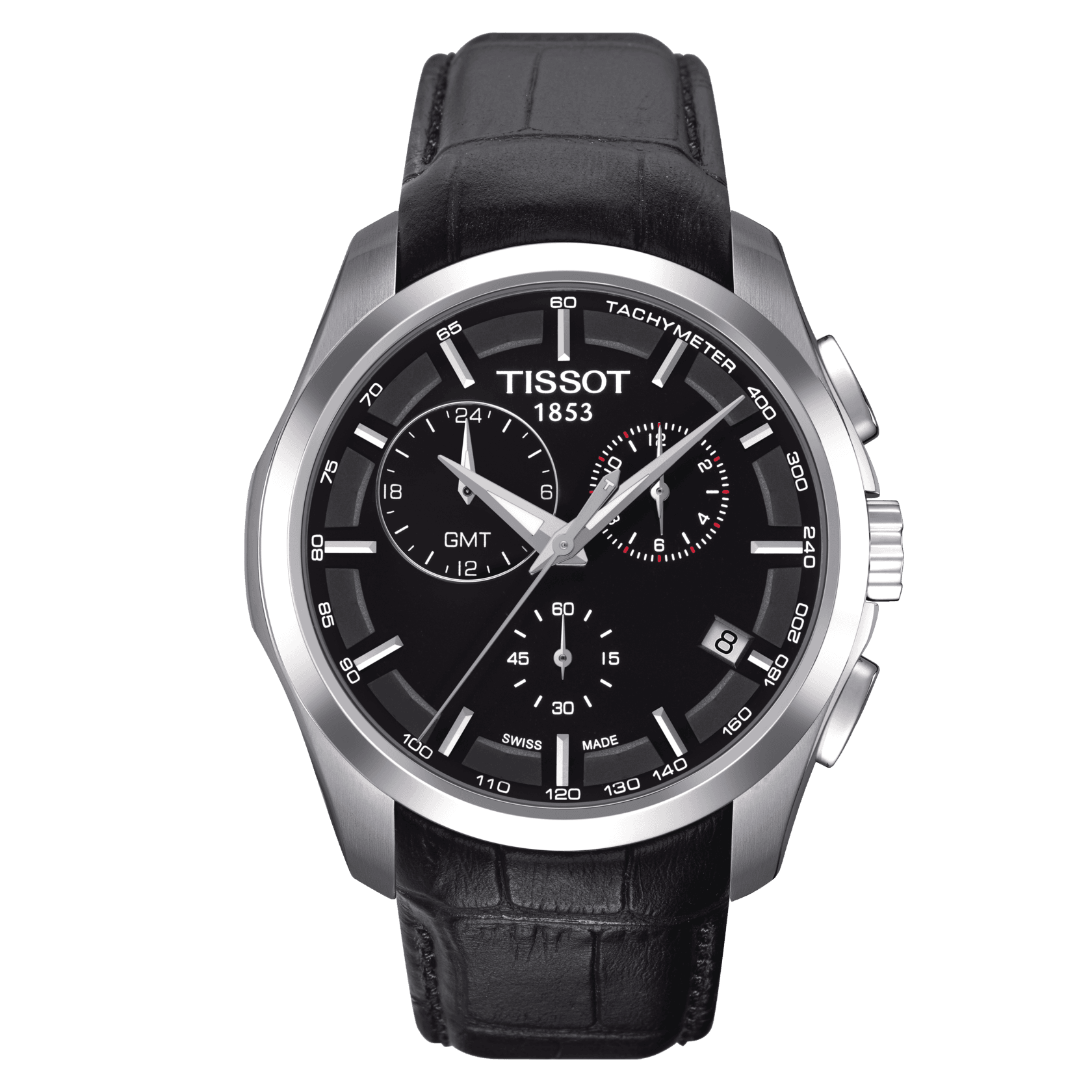 Tissot T-Classic Couturier GMT Men's Watch - Kamal Watch Company