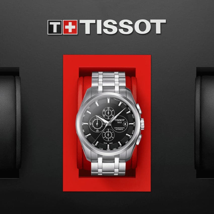 TISSOT COUTURIER AUTOMATIC CHRONOGRAPH T035.627.11.051.00 - Kamal Watch Company