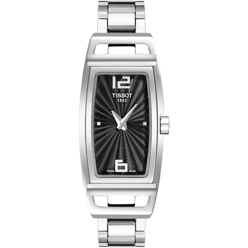 TISSOTT-Trend Black Dial Stainless Steel Ladies Watch T037.309.11.057.00 - Kamal Watch Company
