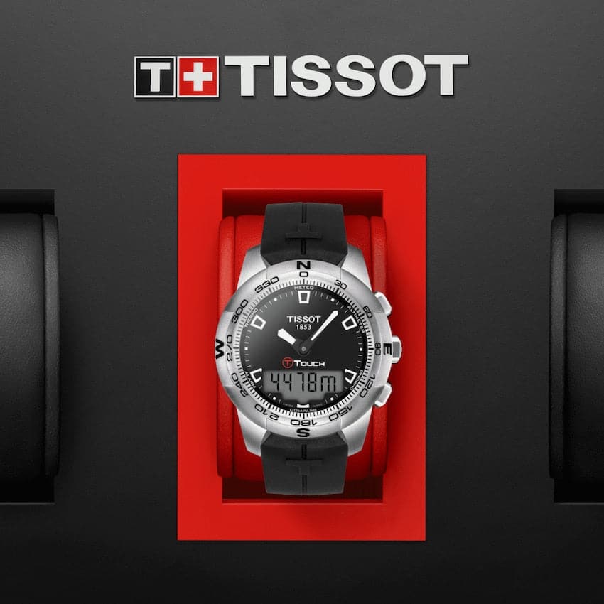 TISSOT T-TOUCH II STAINLESS STEEL T047.420.17.051.00 - Kamal Watch Company
