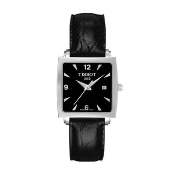 Tissot Women's -Classic Everytime Black Leather Watch -T057.310.1605.700 - Kamal Watch Company