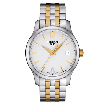 Tissot Women's Tradition Analog Display Quartz Two Tone Watch - Kamal Watch Company
