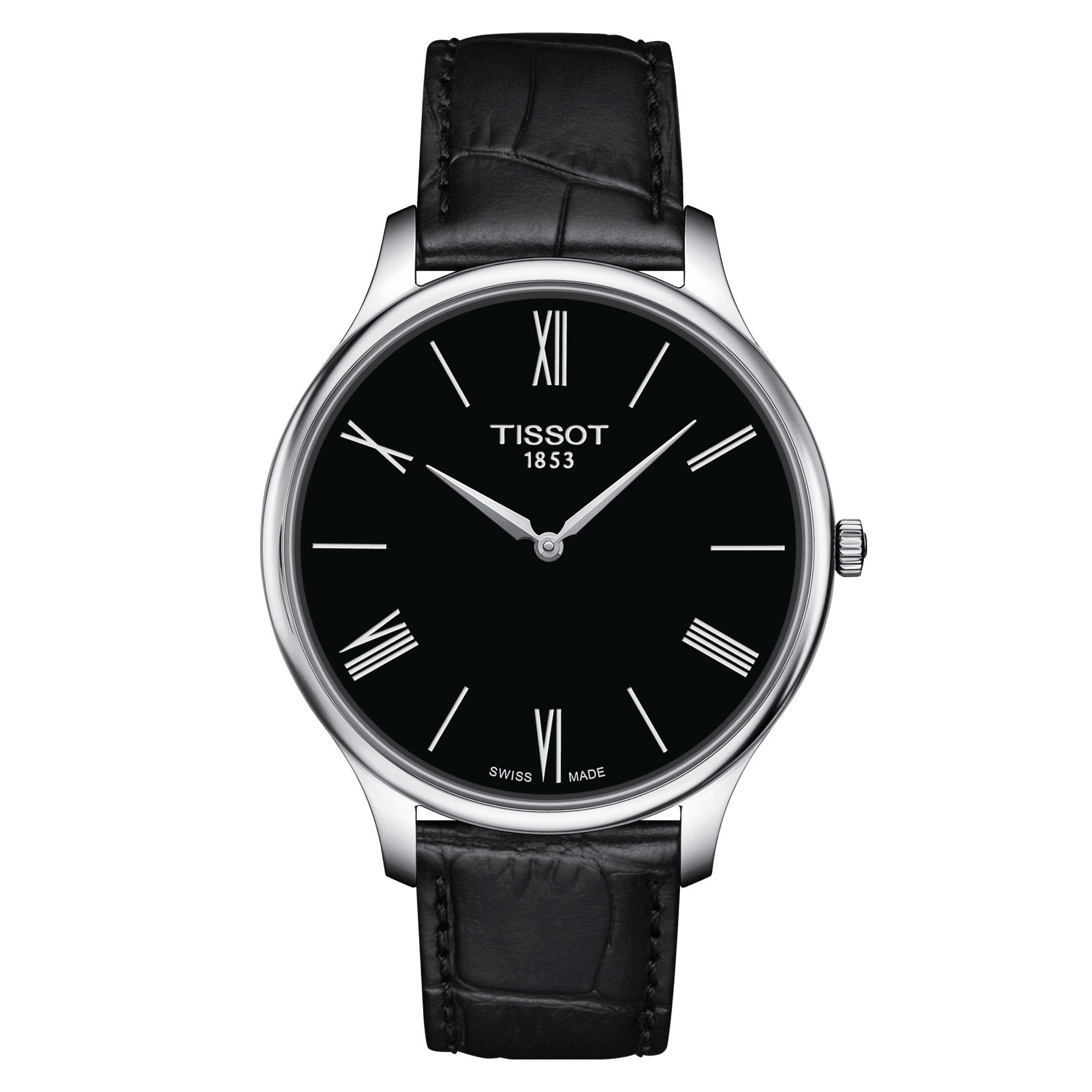 Tissot Tradition 5.5  Quartz Black Dial Men's Watch - Kamal Watch Company